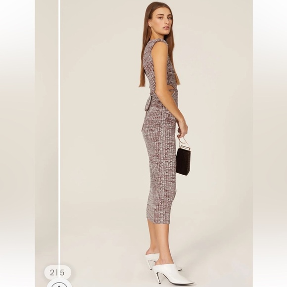 Self-Portrait Space Dye Cut Out Dress - Picture 2 of 13